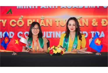 Lễ Ký Kết Hợp Tác Giữa Minh Anh Academy và EDMOD VIETNAM Tại Diễn Đàn Kinh Tế Châu Á - Quốc Tế 2024